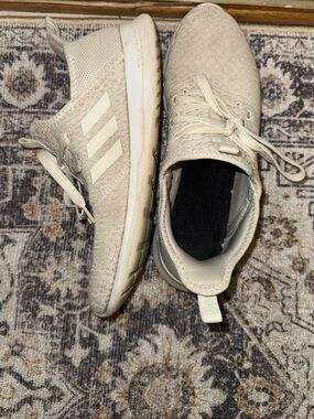 adidas Neutral Cream Knit Runner Sneakers